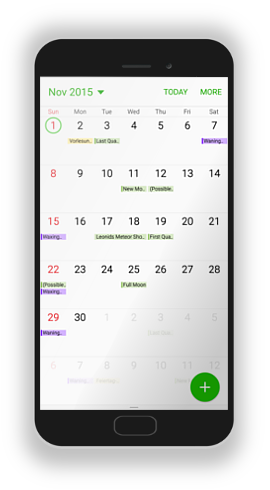 Seamless integration with your favorite calendar apps